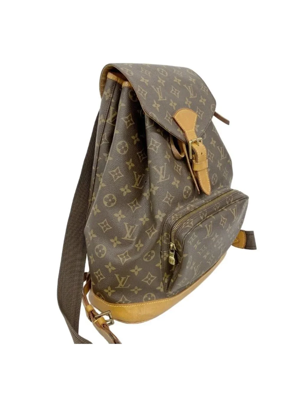 Louis Vuitton Backpack Monogram Montsouris GM Brown - Picture 2 of 10